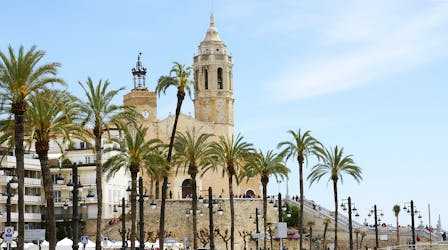 Sitges historical tour and visit to the Miquel Jane winery with wine tasting and lunch
